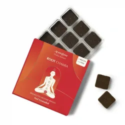 Aromafume – Muladhara Root Chakra (1:a chakrat, Röd), rökelsebrickor