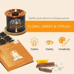 Aromafume – Svadhishtana Sacral Chakra (2:a chakrat, Orange), rökelsebrickor
