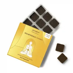 Aromafume – Manipura Solar Plexus Chakra (3:e chakrat, Gul), rökelsebrickor
