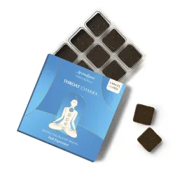 Aromafume – Vishuddha Throat Chakra (5:e chakrat, Blå), rökelsebrickor