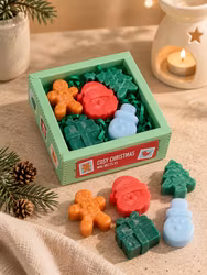 Jingle Bunch – Cosy Christmas, juldoftvax (5 formade vaxkakor)