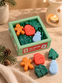 Jingle Bunch – Cosy Christmas, juldoftvax (5 formade vaxkakor)
