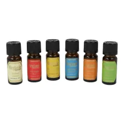 Song of India Organic Goodness – Aromaolja gåvoset 6 × 10 ml