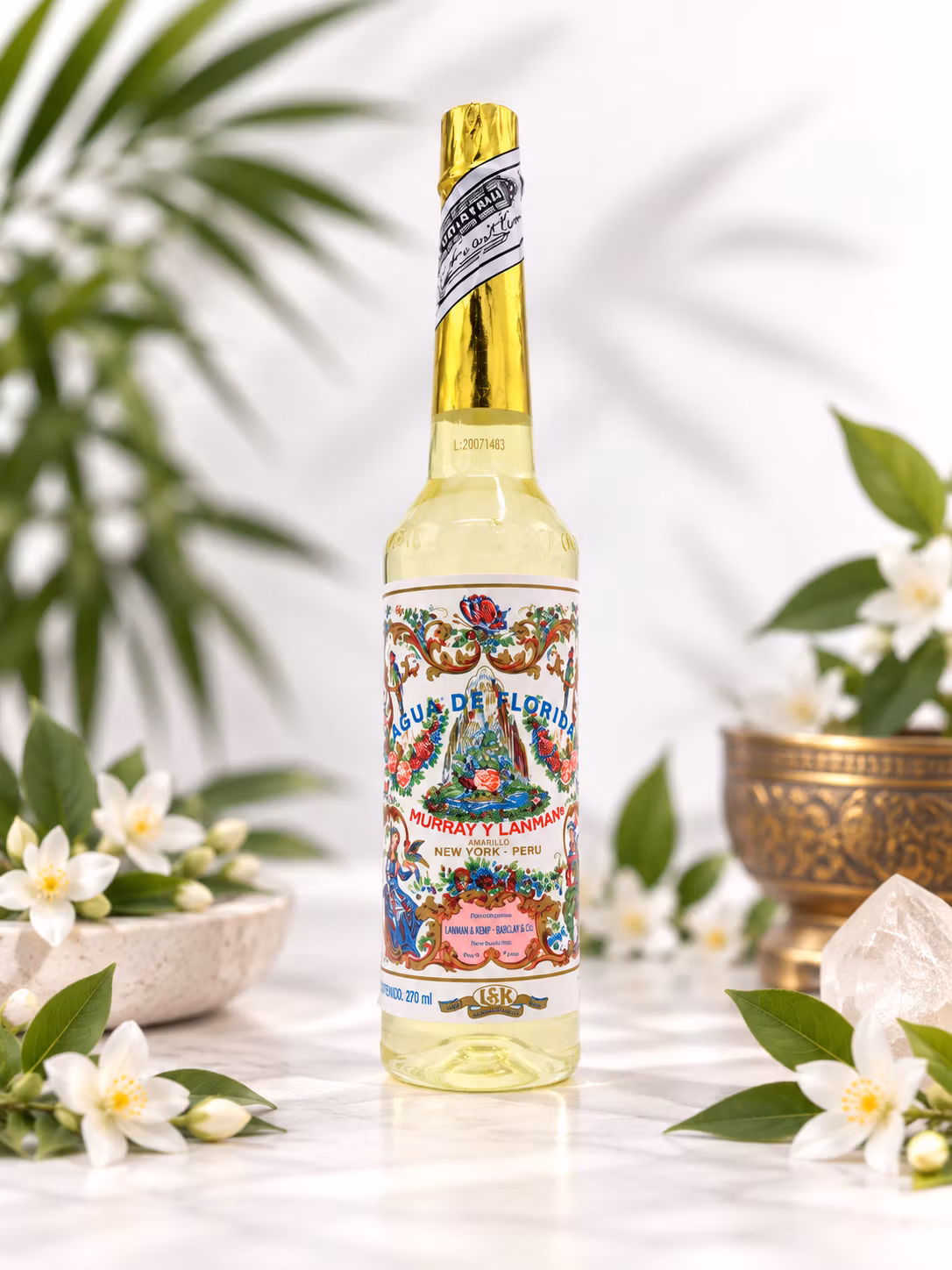 Murray & Lanman Agua de Florida från Peru – flaska 270 ml