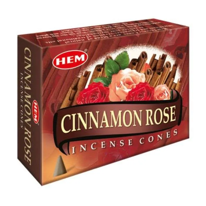HEM – Cinnamon Rose (Kanel & Ros), rökelsekoner