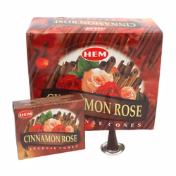 HEM – Cinnamon Rose (Kanel & Ros), rökelsekoner