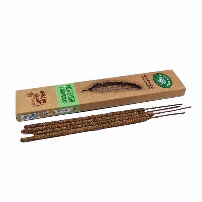 Green Tree Native Soul Palo Santo & Sweet Grass – rökelsepinnar
