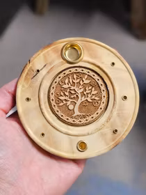 Rökelsehållare Tree of Life – Naturträ, 10 cm -13% fynd utgående