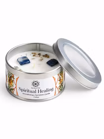 Green Tree – Spiritual Healing Florida Water, doftljus med Lapis Lazuli