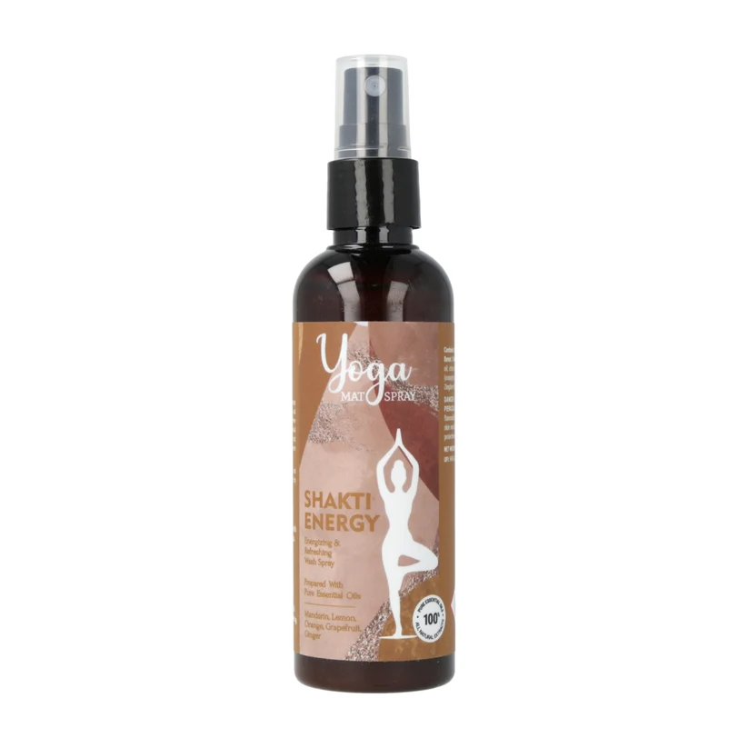 Shakti Energy Yoga Mat Spray – mandarin, citron, apelsin, grapefrukt och ingefära