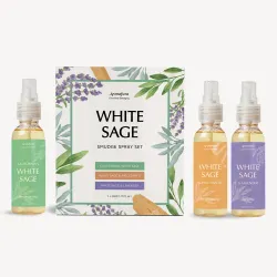 Aromafume – White Sage Smudge Spray gåvoset, 3 × 50 ml