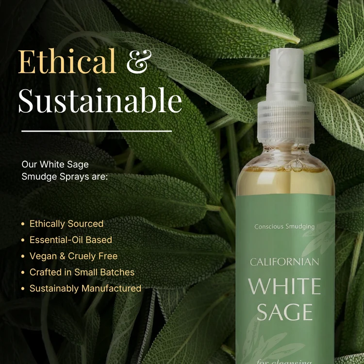 Aromafume White Sage Smudge Spray gåvoset med 3 sprayflaskor à 50 ml – produktbild 10