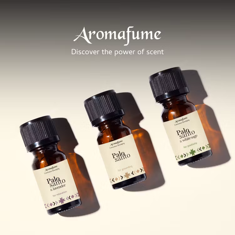 Aromafume Palo Santo & White Sage – inspirationsbild för aromadiffusion