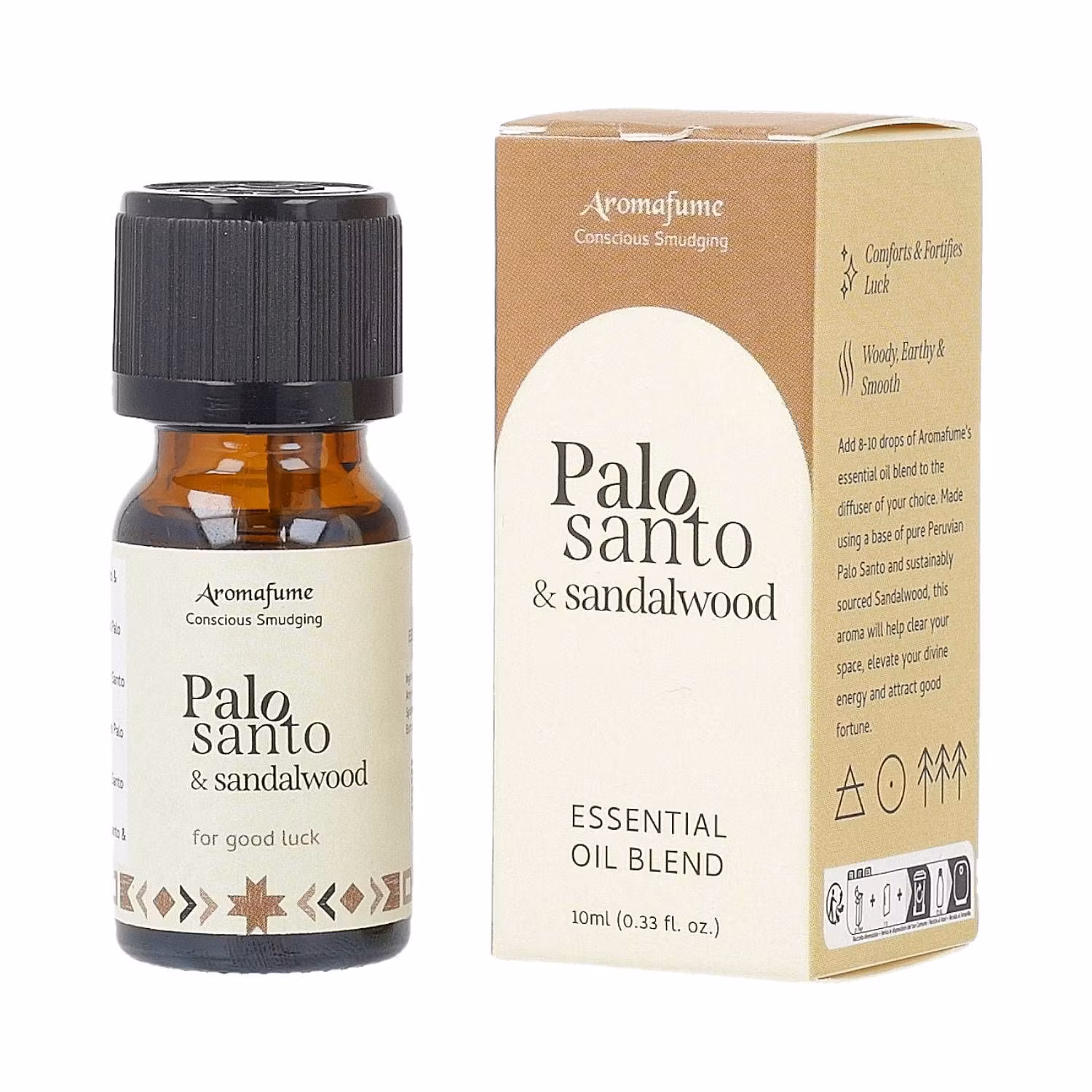 Aromafume – Palo Santo & Sandalwood, eterisk oljeblandning 10 ml
