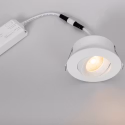 Gyro Downlight 7W Tiltbar ink drivdon