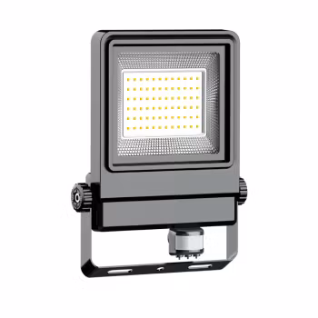 Ledstrålkastare Med Rörelsevakt 100W IP66