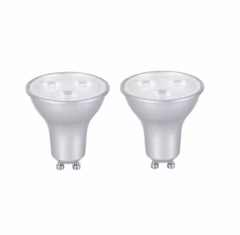 2-Pack LED GU10 3W 2700K