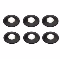 Plejd Downlight Deep DWN-02-B Svart 6-Pack