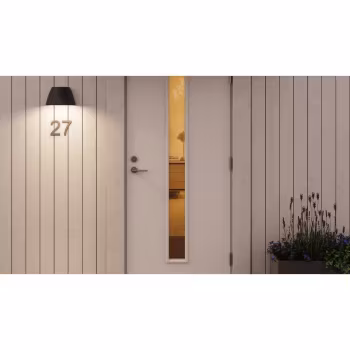 Plejd Väggarmatur OUT-02-U-B LED Smart Uttag Svart