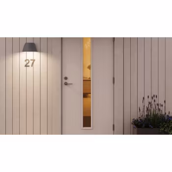 Plejd Väggarmatur OUT-02-U-G LED Smart Uttag Grå
