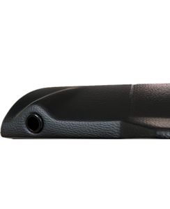 Defroster nozzles for Dash Pad for Saab 95, 96. Fits year model 1960-1980. Color: Black.
