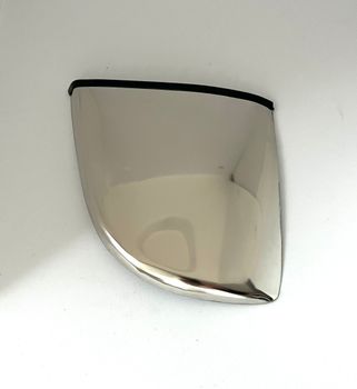 Stainless steel sheets for wheel arch edge in chrome design for Saab 92, 93, 95 & 96.