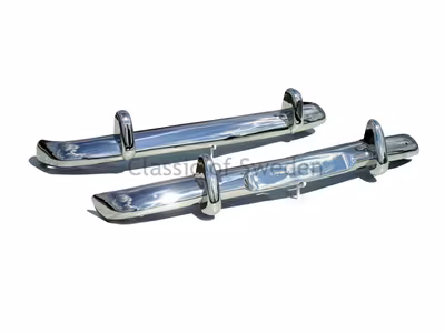 Stötfångare i rostfritt stål till Volvo Amazon Coupé Sedan Euro mod. 1956–1970