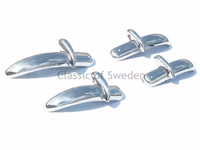 Stötfångare  i rostfritt stål till Saab 92 1949-1951