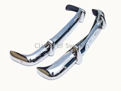 Stötfångare i rostfritt stål till Volvo Amazon Coupé Sedan Euro mod. 1956–1970