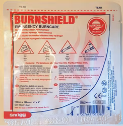 Burnshield 10x10 cm
