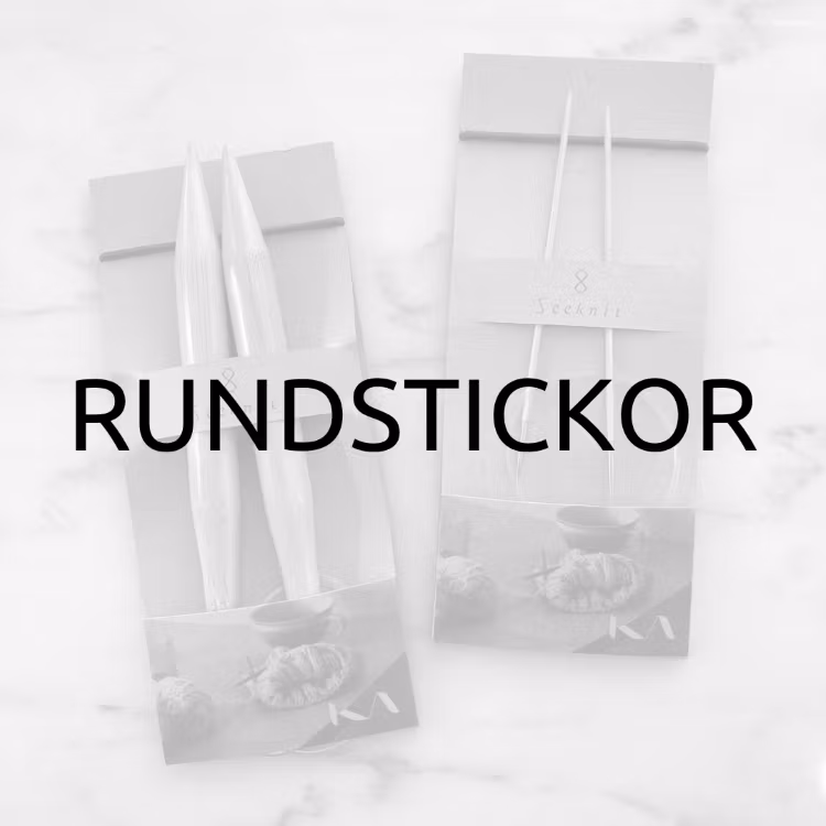 RUNDSTICKOR - Yarnfinity
