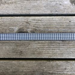 Dekorationsband Gingham 15 mm flera färger
