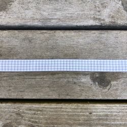 Dekorationsband Gingham 15 mm flera färger