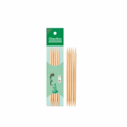 ChiaoGoo Bamboo strumpstickor 15 cm