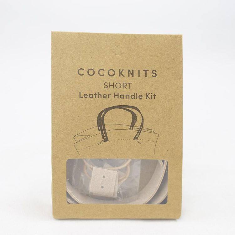 CocoKnits läderhandtag
