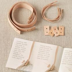 CocoKnits läderhandtag
