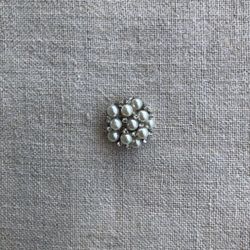 Knapp pärlor och strass 25 mm