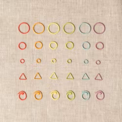 CocoKnits Stickmarkörer Flight of Stitch Markers
