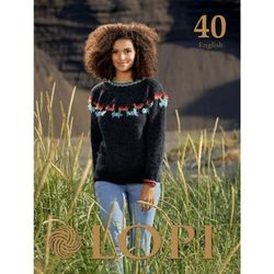 Istex mönsterbok Lopi nr 40 (engelska)