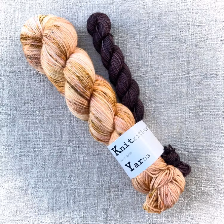 Knitritious´Yarns MSock sockkit 100+20g/365+73m