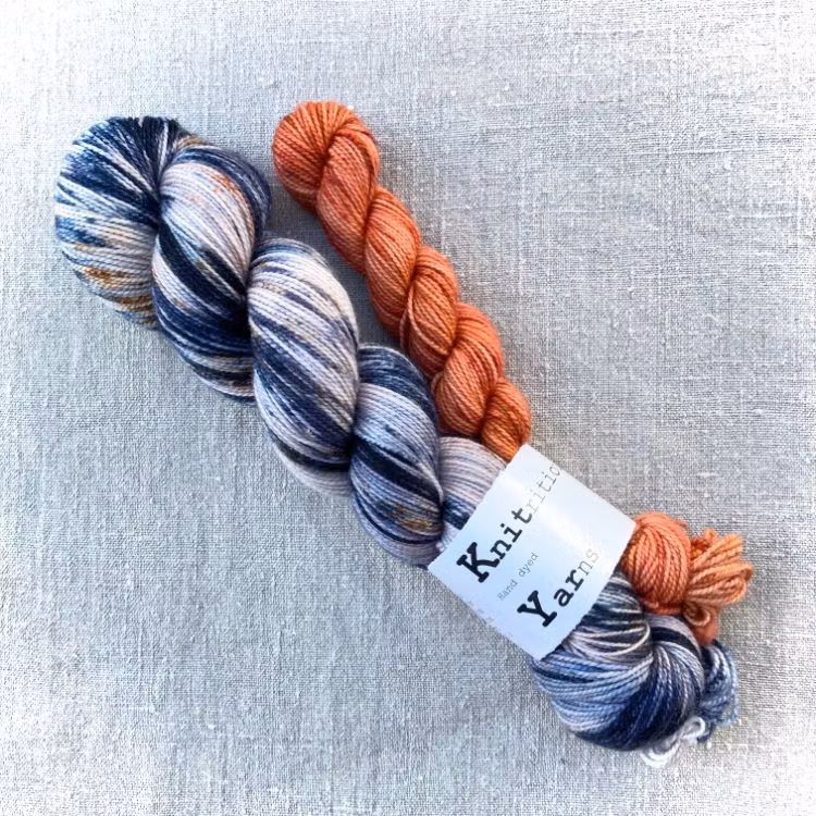 Knitritious´Yarns MSock sockkit 100+20g/365+73m