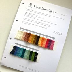Hillesvåg Luna färgkarta
