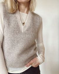 Friday Slipover V-neck - Petiteknit