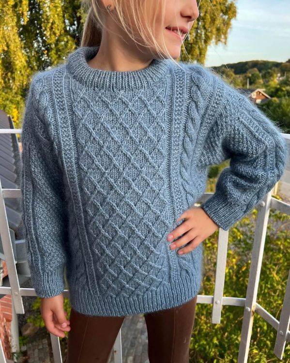 Moby Sweater junior - Petiteknit