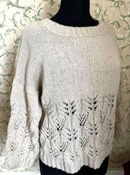 MayBee Crew Neck Sweater - av Beatrice Olsson PDF-mönster