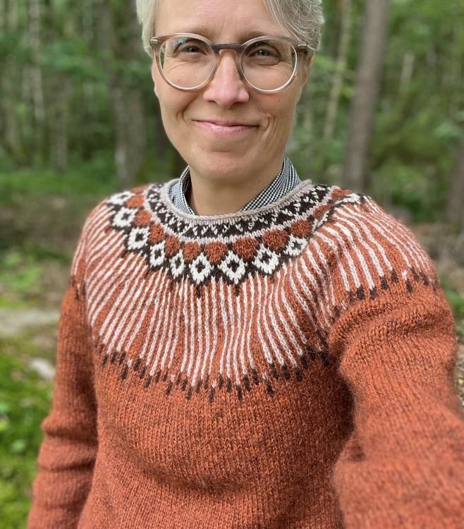 Garnkit Hopi Cognac av Linka Neumann