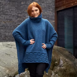 Garnkit Donia Poncho - Hillesvåg/Linda Marveng (norska)