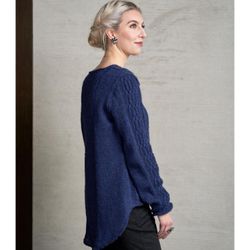 Garnkit Jendine genser - Hillesvåg/Linda Marveng (norska/eng)