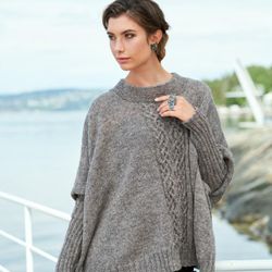 Garnkit Iglu poncho - Hillesvåg/Linda Marveng (norska/eng)