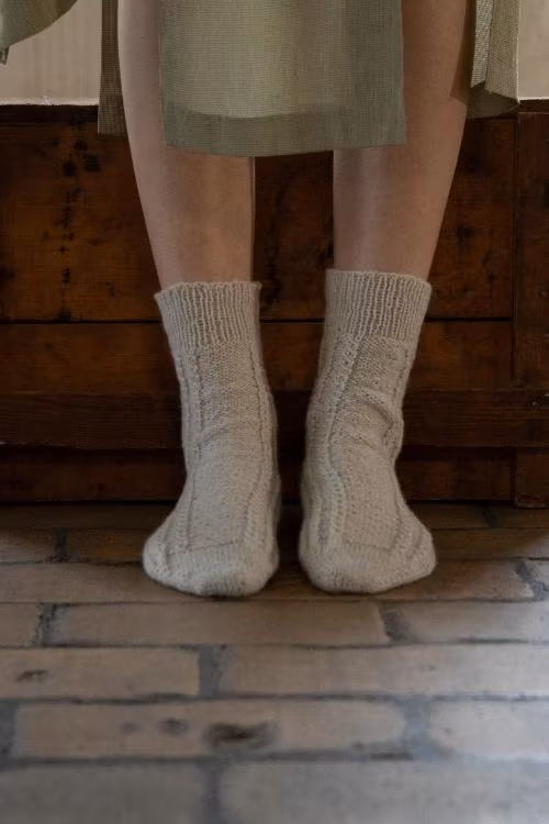 Garnkit Morgendugg socka - Hillesvåg (svenska)